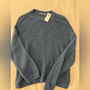 Abercrombie & Fitch Slate Knit Pullover